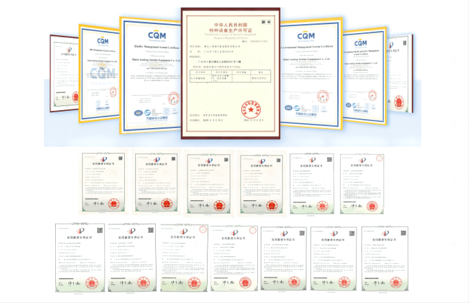 Certificates & Patents: ISO