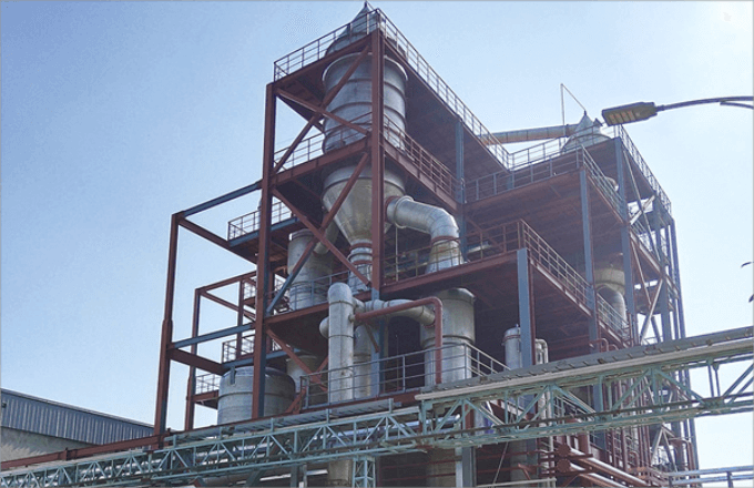 Wastewater treatment of steel and power plant